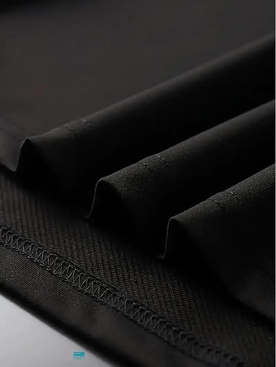 Men T-Shirt || Black Regular Fit T-Shirt for Men || Printed T Shirt - Image 4